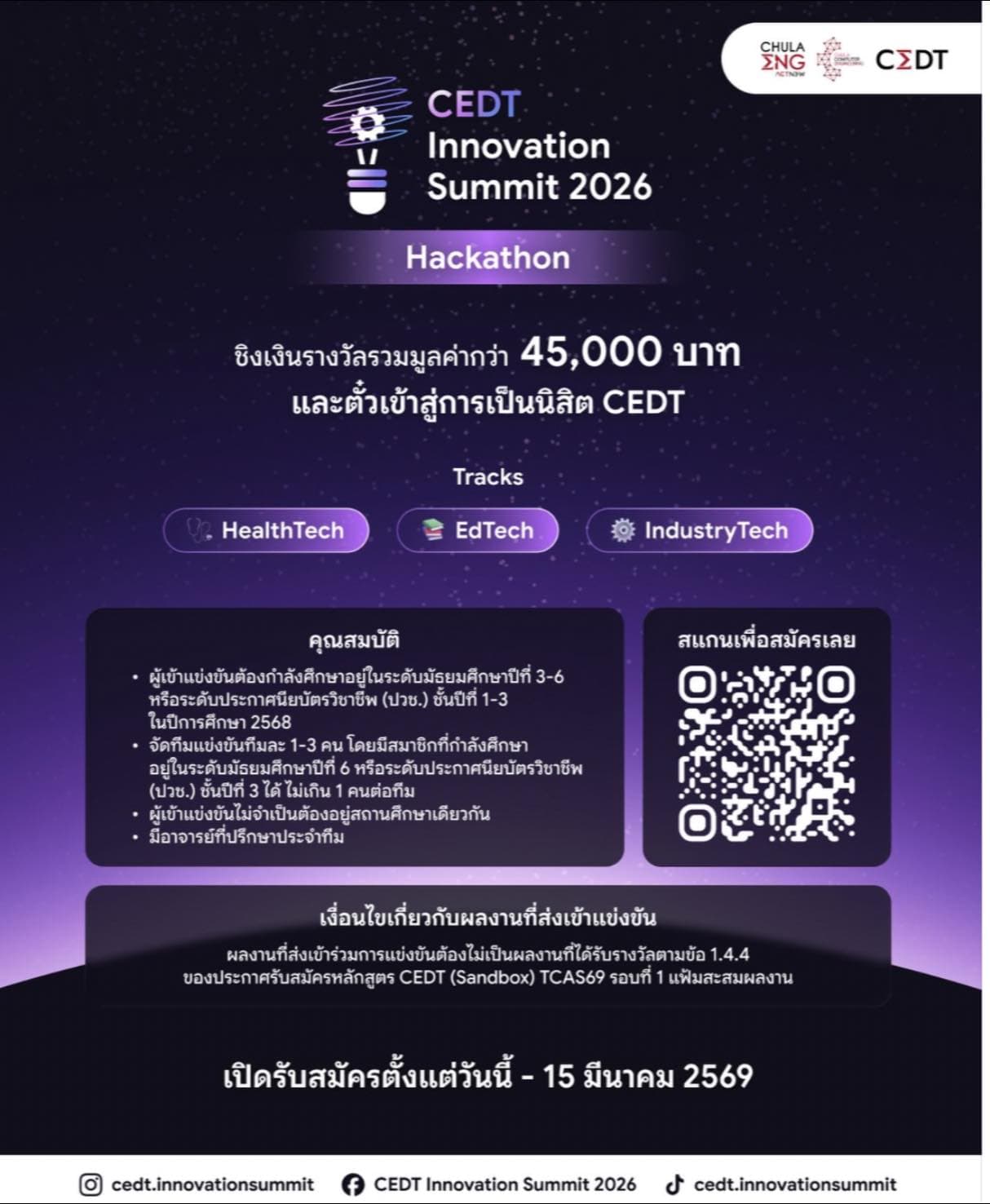 CEDT Innovation Summit 2026 Hackathon